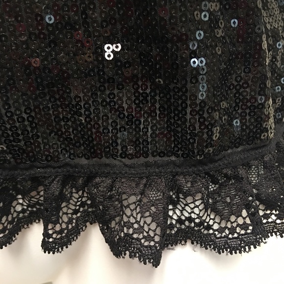 Victoria’s Secret The Lacie Black sequined Top - Picture 8 of 8